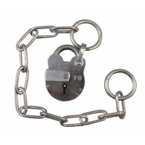 Fire Brigade Padlock with Galvanised Chain (FB1)